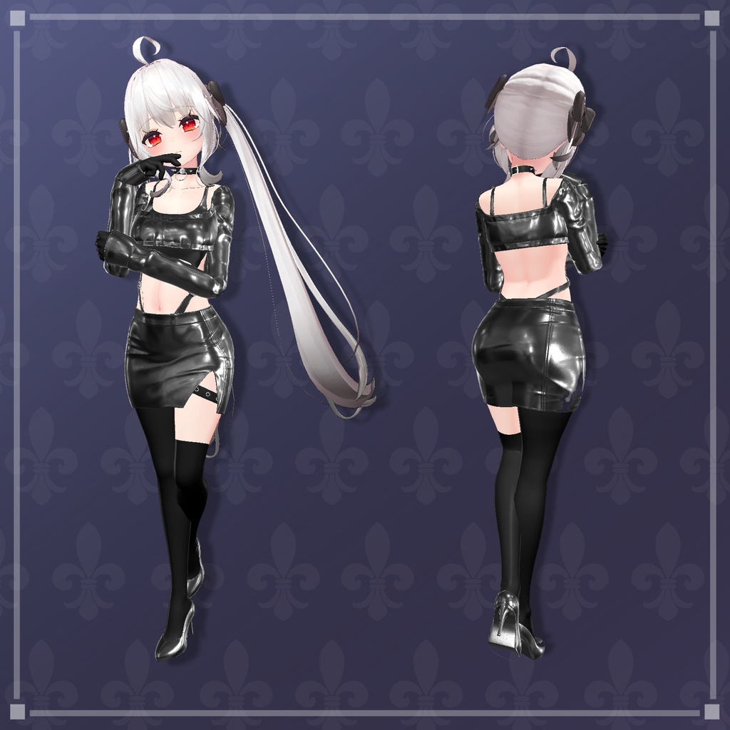 【舞夜】HighLeg Suit Set ハイレッグスーツ(VRC)