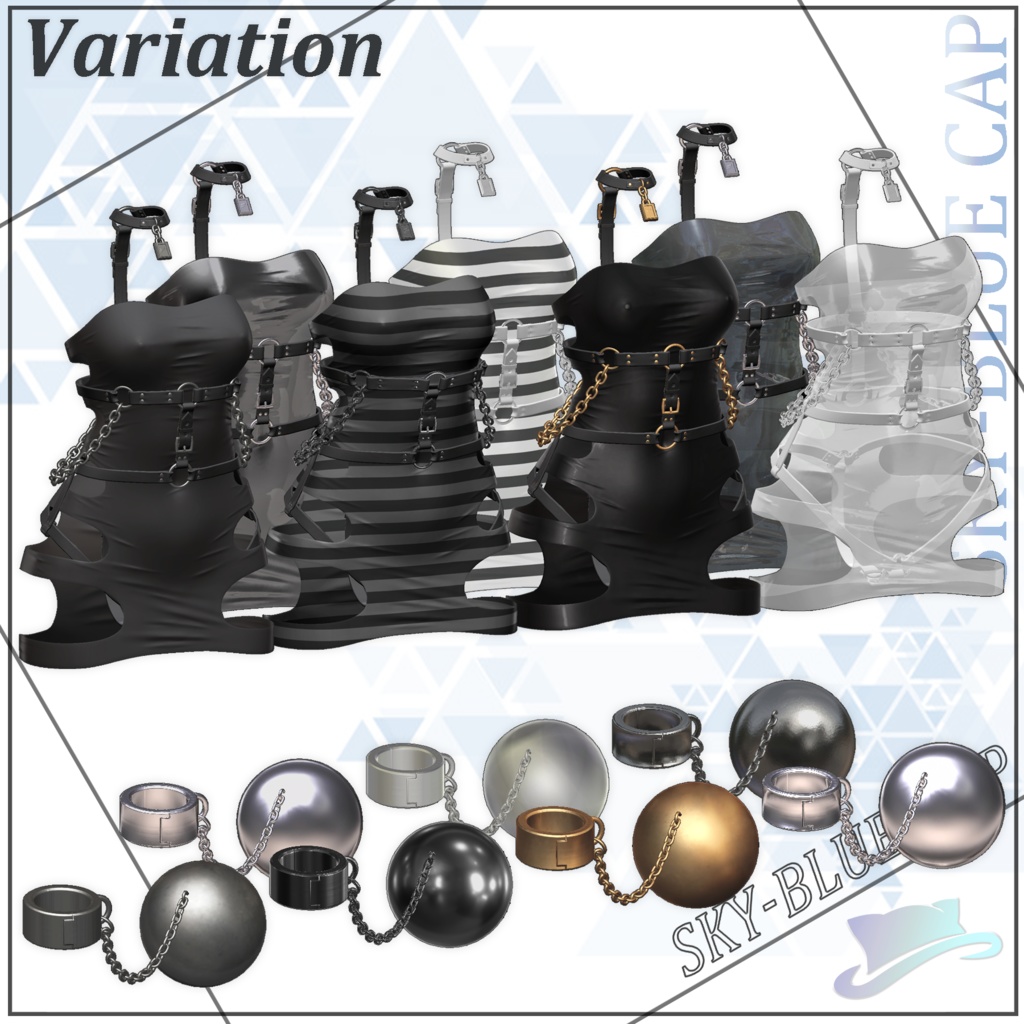 PRISONER 囚人服 + Belt Boots ベルトブーツ