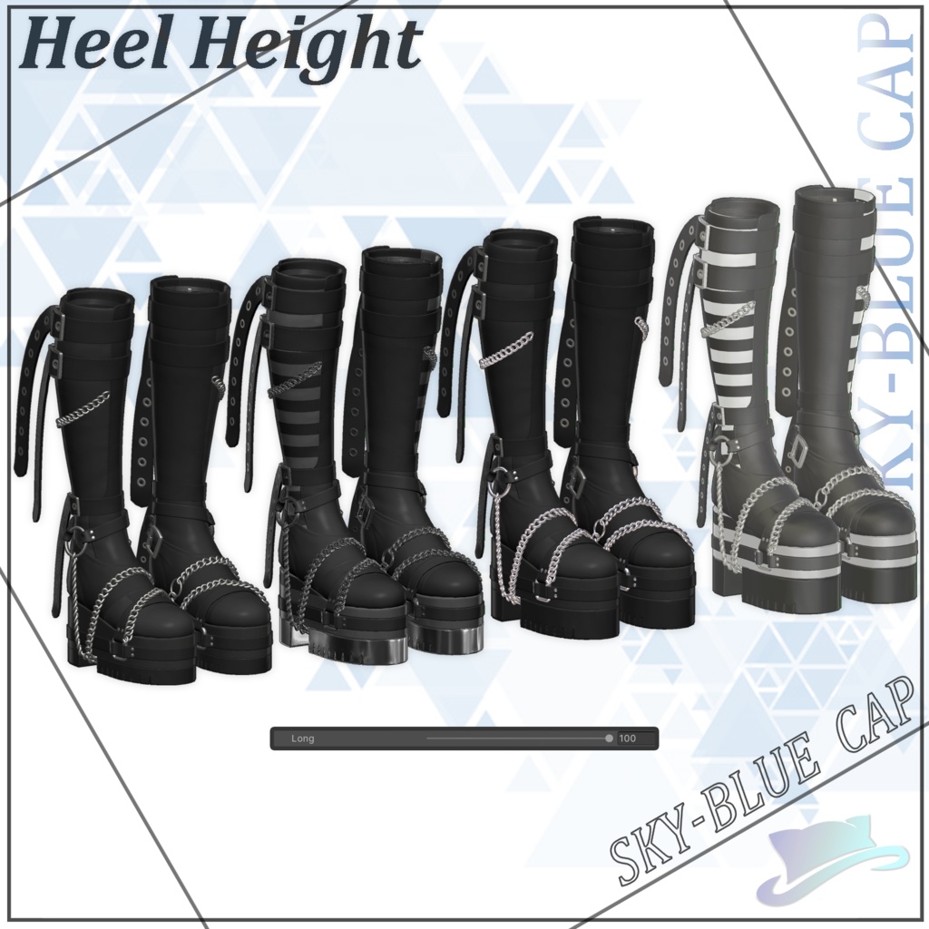 PRISONER 囚人服 + Belt Boots ベルトブーツ