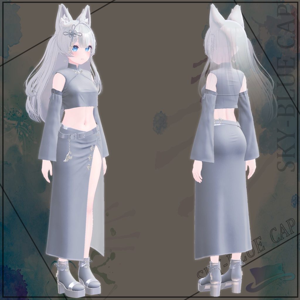 【Kikyo/Lime&Chiffon】Casual Qipao