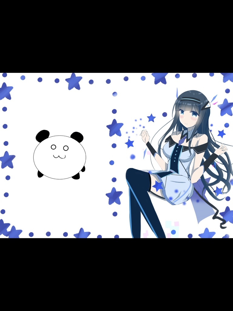 あおぱいクリアファイル