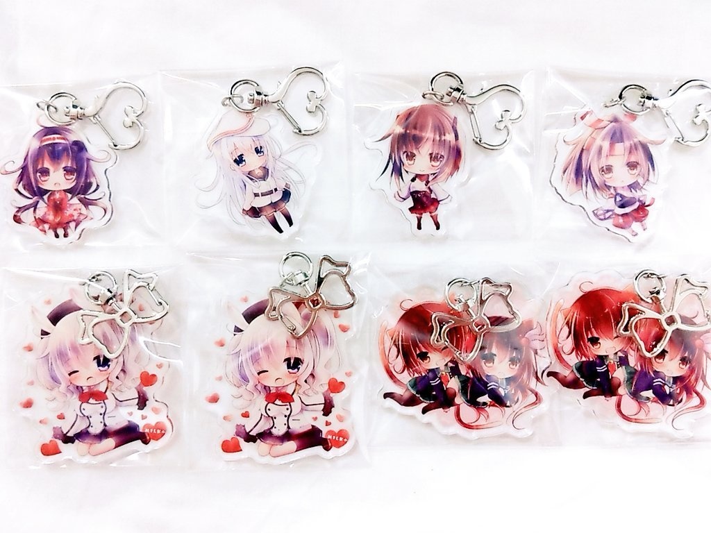 アクキー等単品グッズ各種(現在19種)