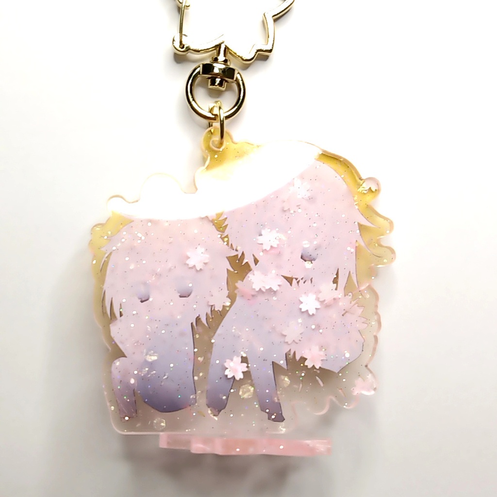 【C104】サクラノ刻アクリルスタンドキーホルダー