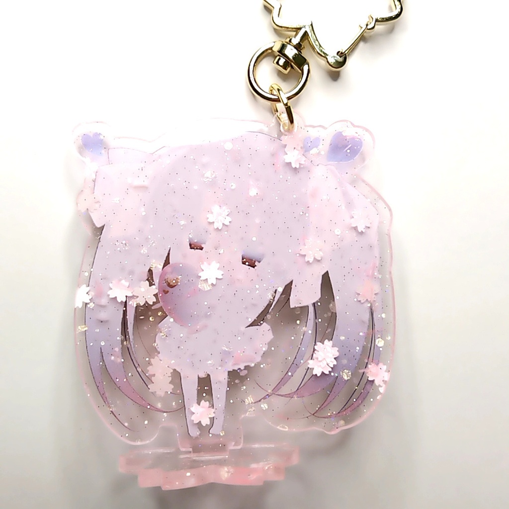 【C104】サクラノ刻アクリルスタンドキーホルダー