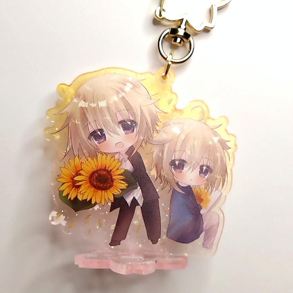 【C104】サクラノ刻アクリルスタンドキーホルダー
