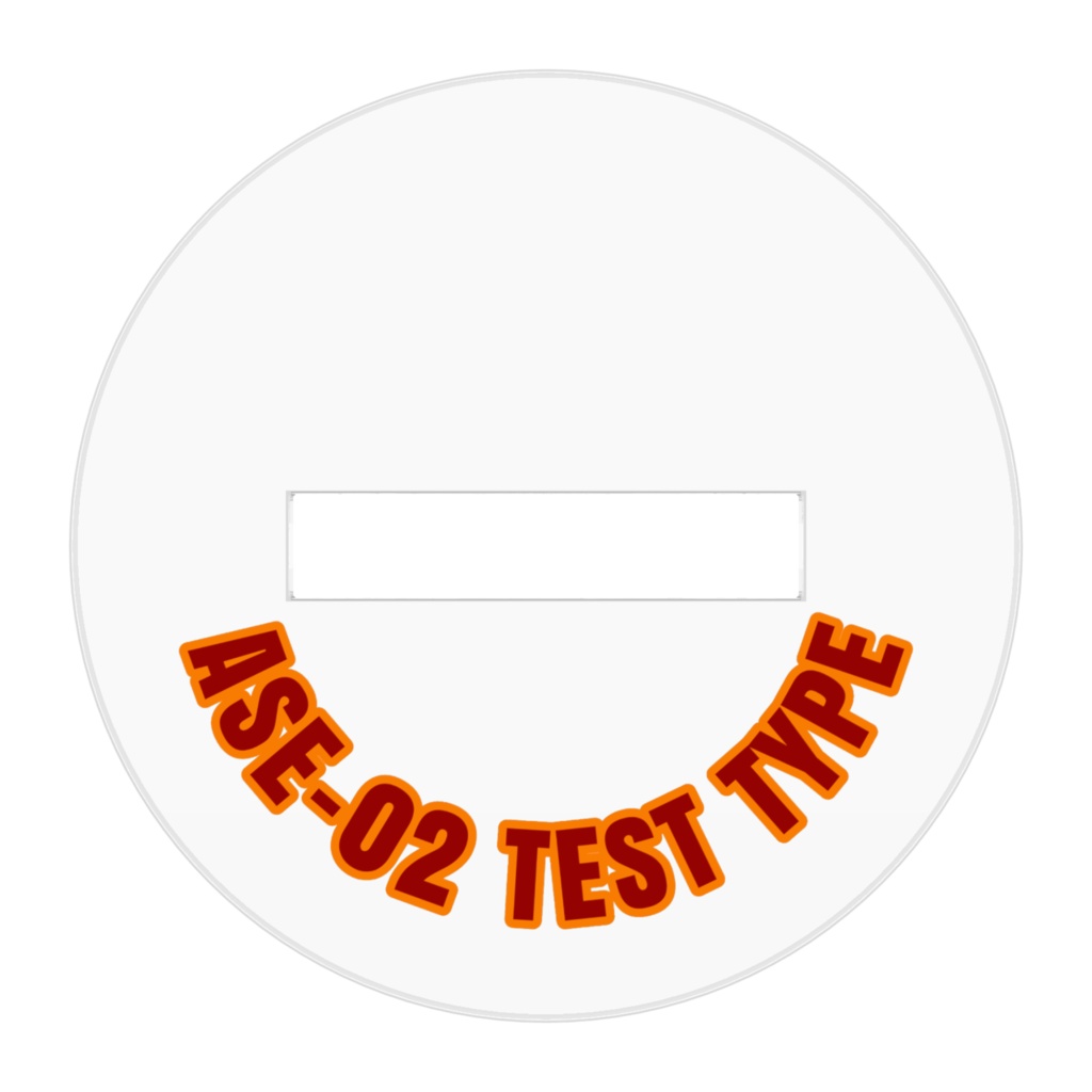 ASE-02 TEST TYPE アクリルスタンド