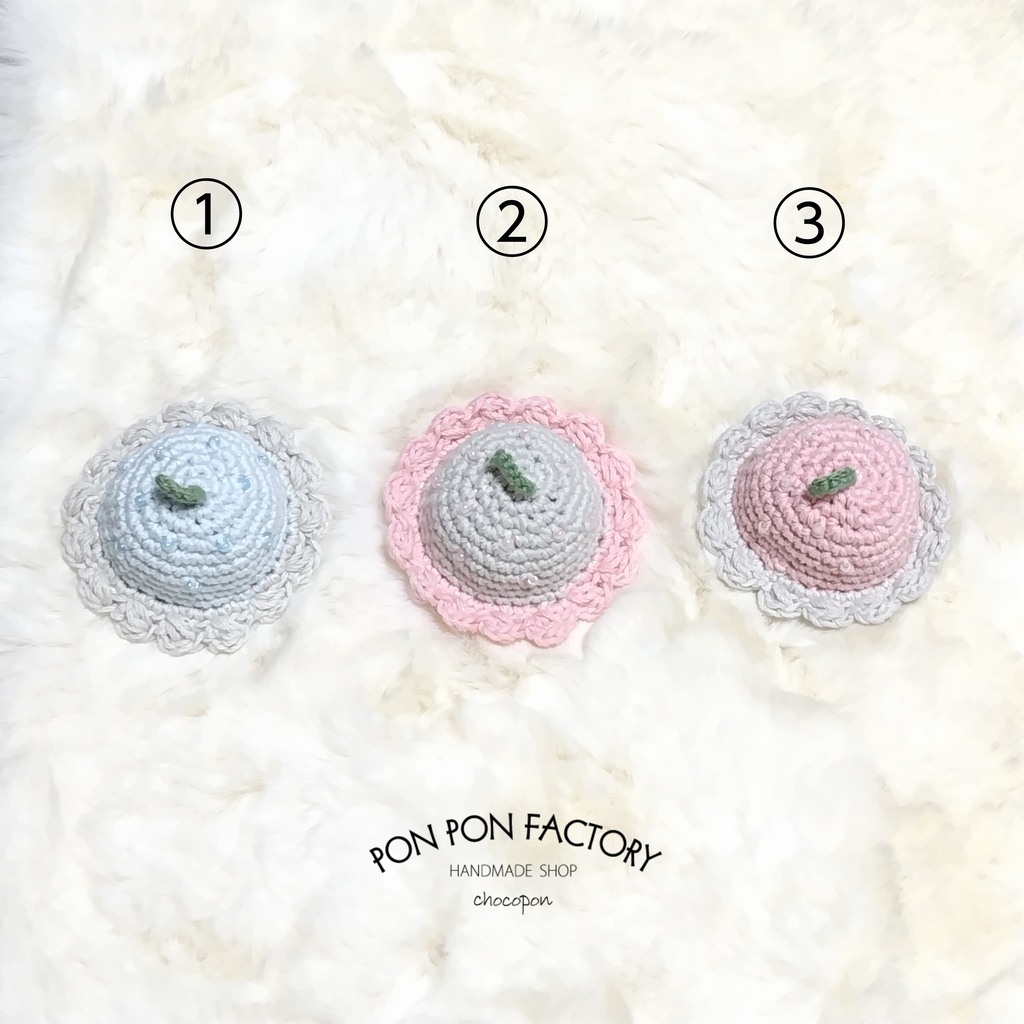 No.0002 ミニフレ用お帽子 × パステル果実