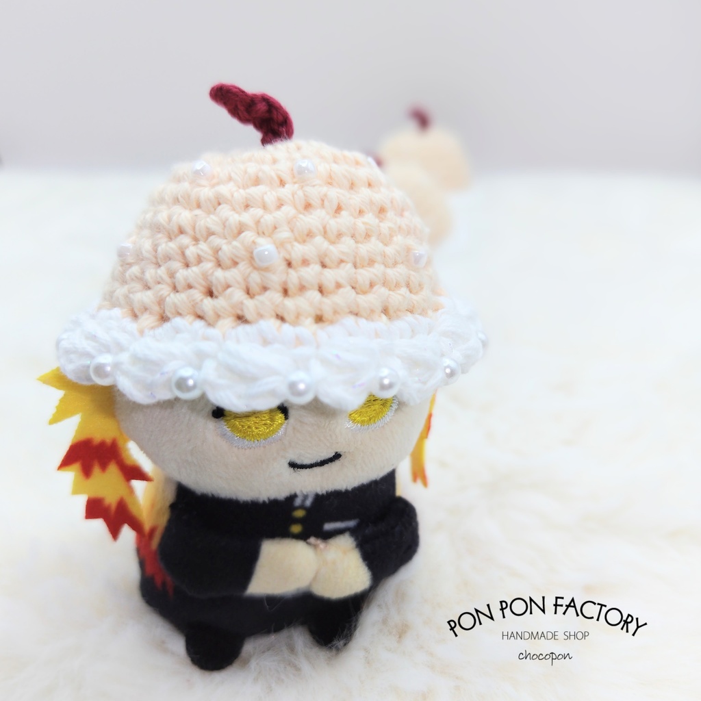 No.0011 ミニフレ用お帽子×パステル果実