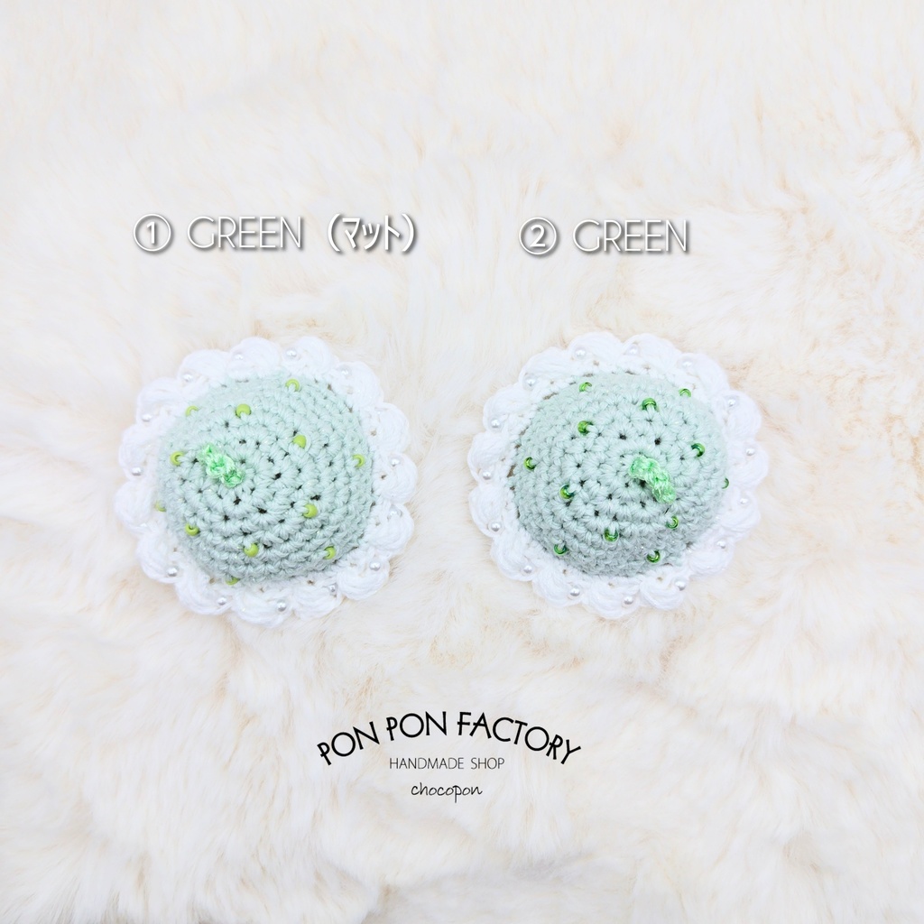 No.0012 ミニフレ用お帽子×パステル果実