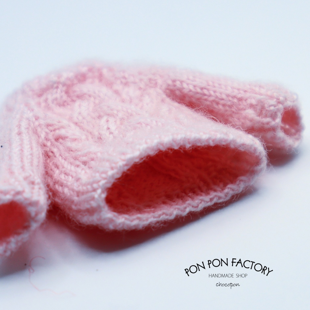 No.0014 オビツ11&ねんどろいど用セーター(アラン模様)