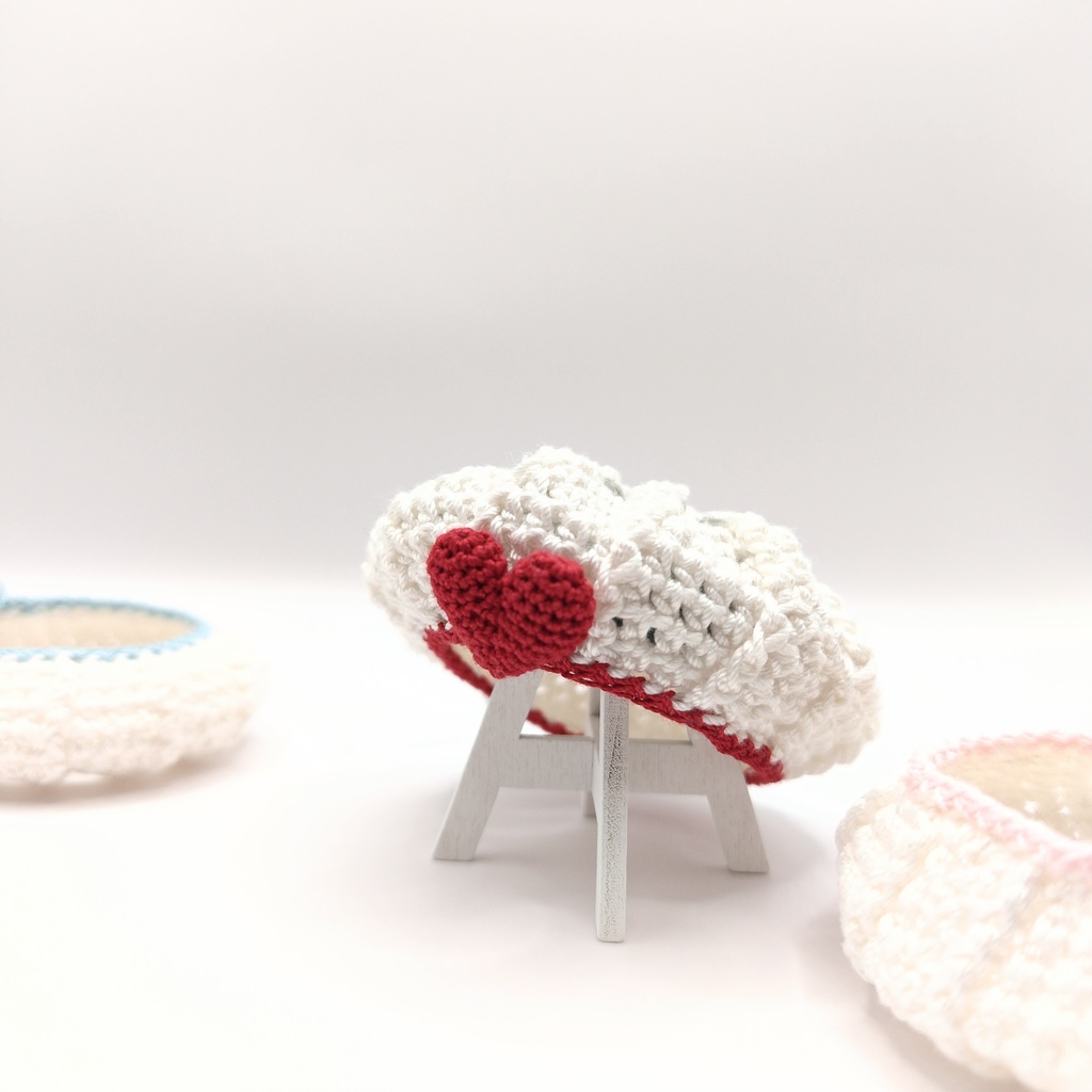 No.0022 ハートベレー帽