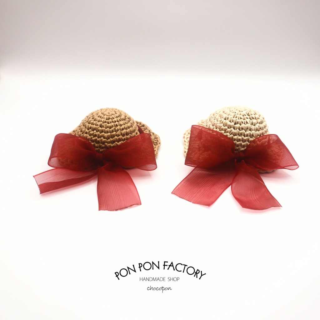 No.0024 ドール&ミニフレ×麦わら帽子