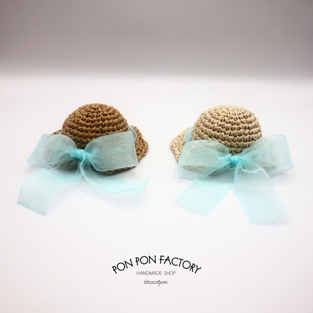 No.0024 ドール&ミニフレ×麦わら帽子