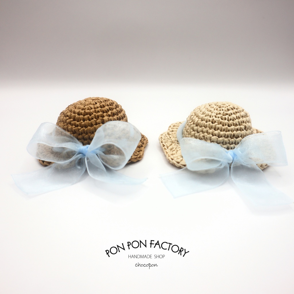 No.0024 ドール&ミニフレ×麦わら帽子