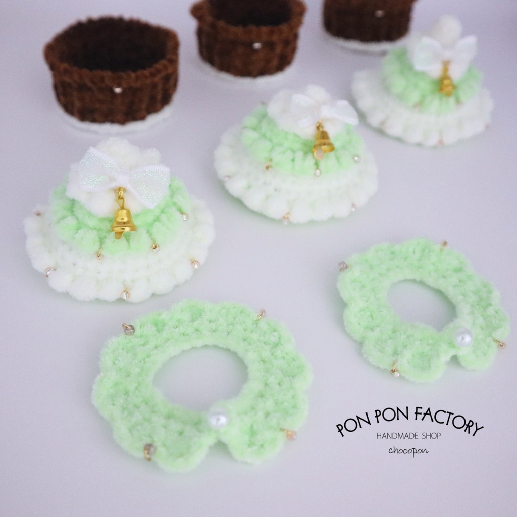 No.0027 ミニフレちゃんお帽子×クリスマス