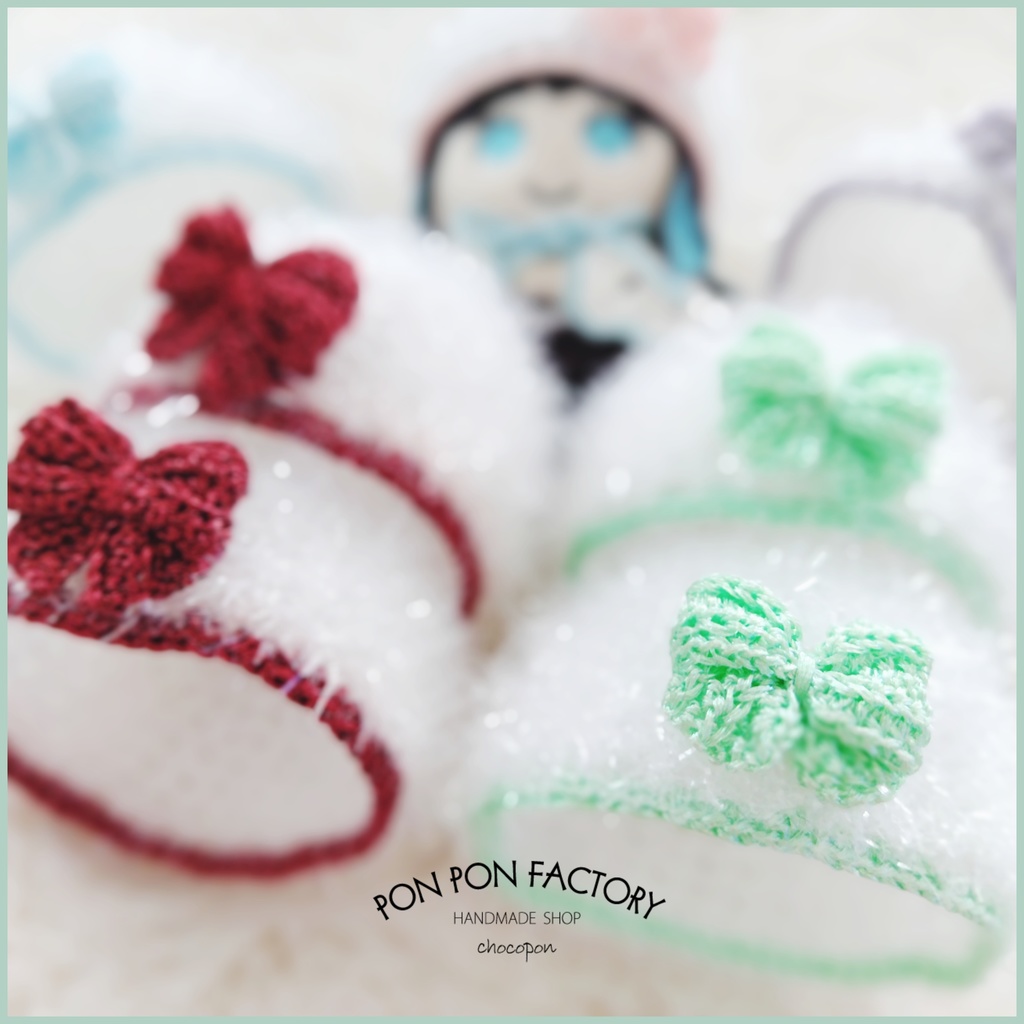 No.0028 ミニフレちゃんキラキラ帽子