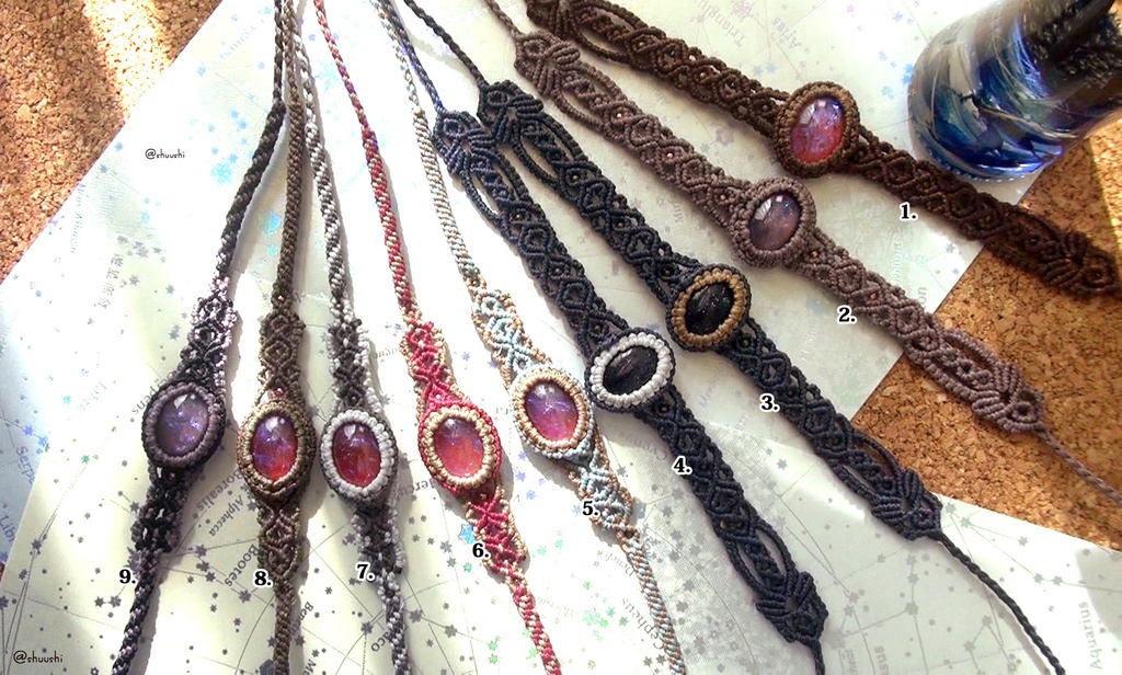 【ハンドメイド】マクラメブレス