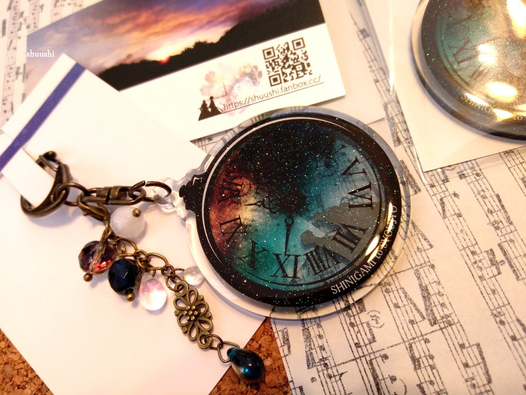 影絵アクキー(12 Anniversary ver.)【FANBOX支援者様限定】