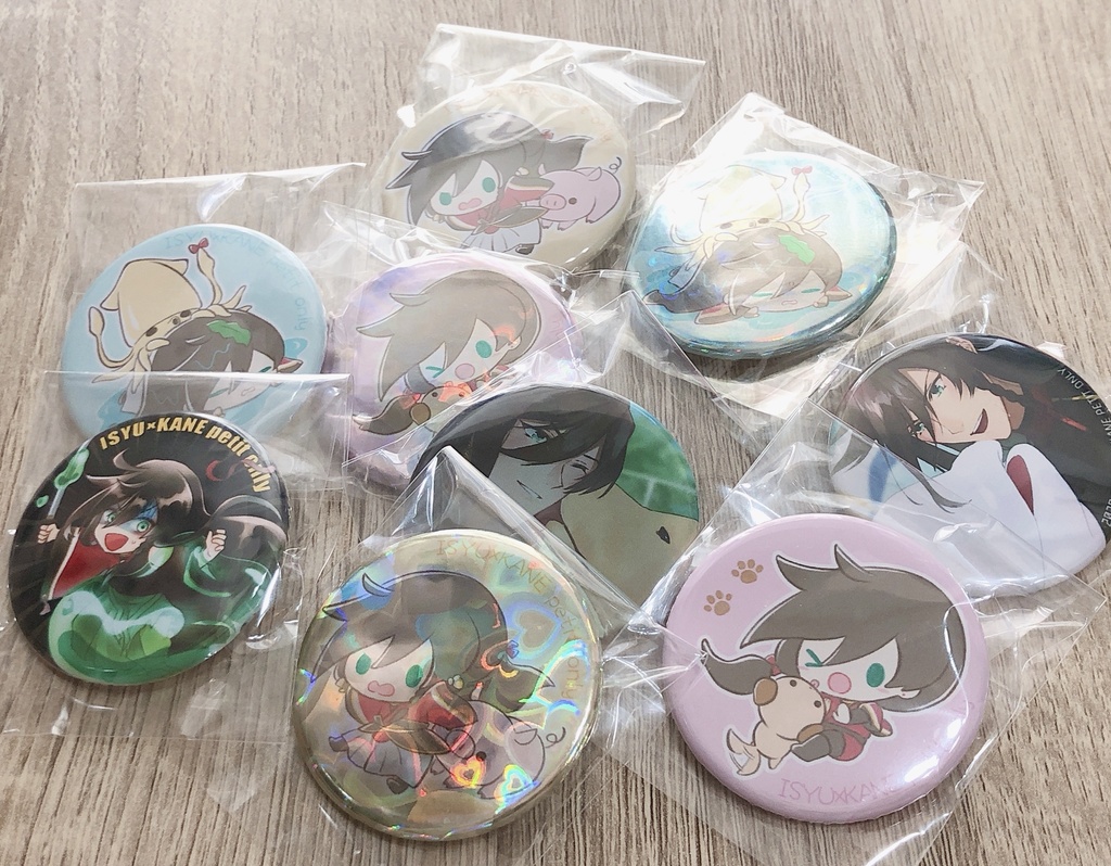 【いしゅかねプチ】缶バッジ