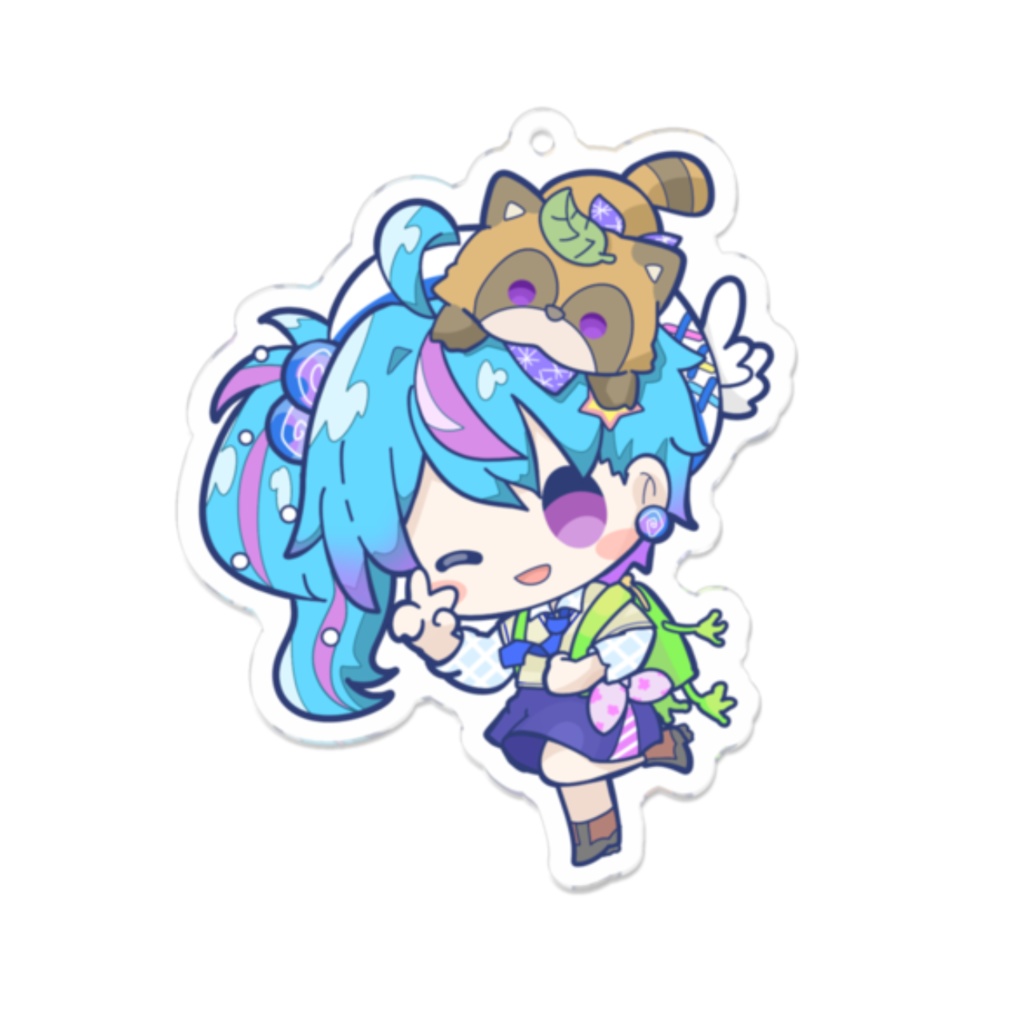 おでかけ私服アオちSD アクキー