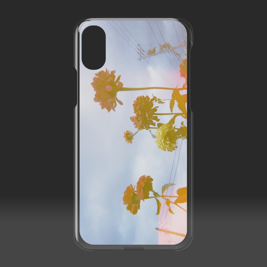 あの日のきおく クリアiPhoneケース B (X/XS)