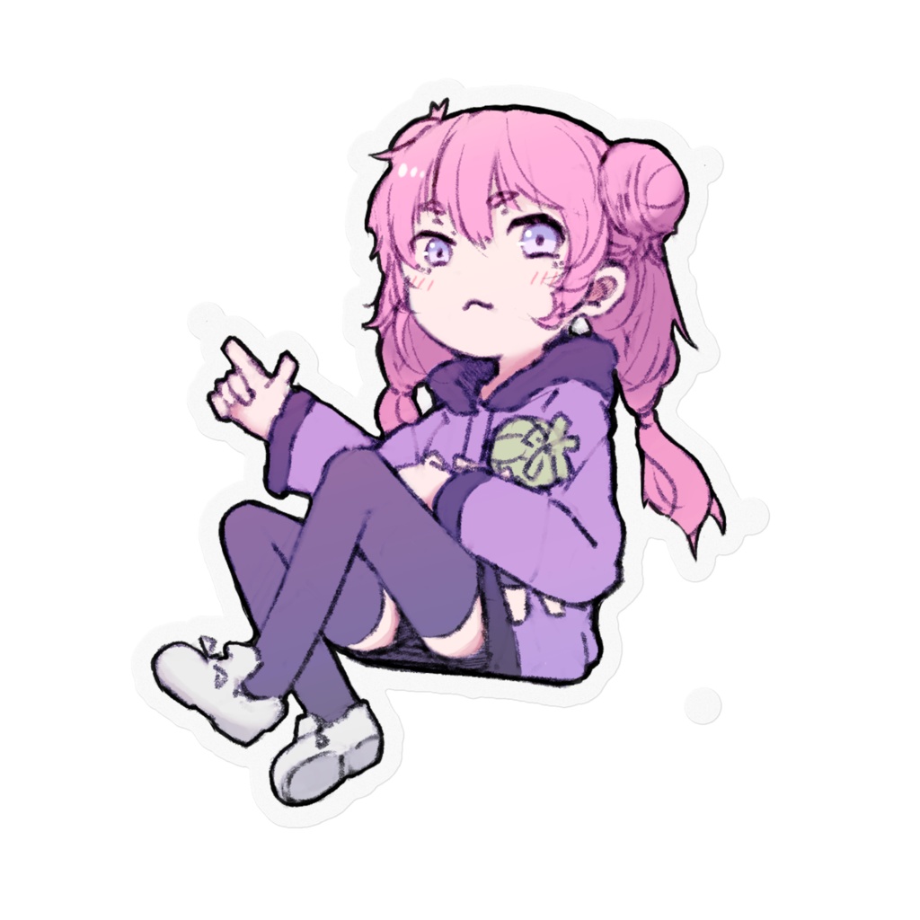 帝ミニステッカー