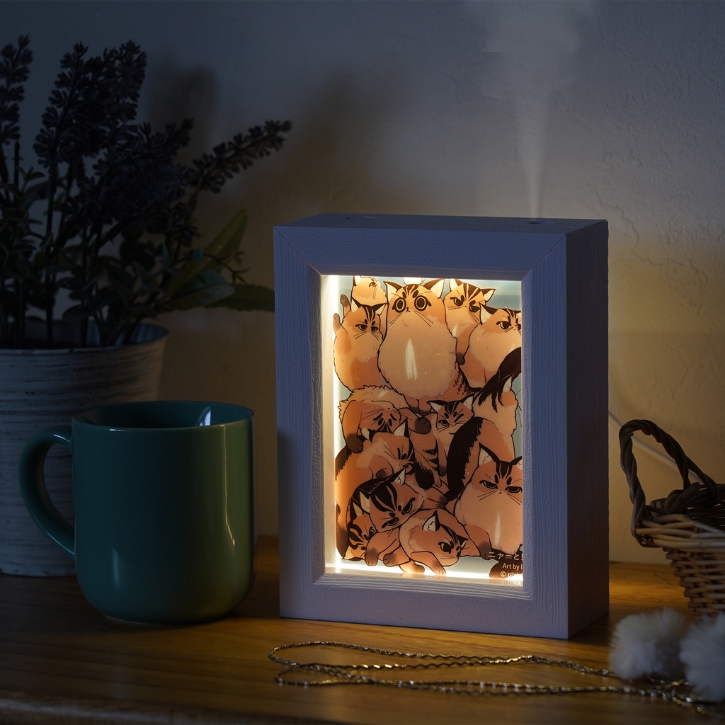 加湿器Frame ニャーと!展<lack>