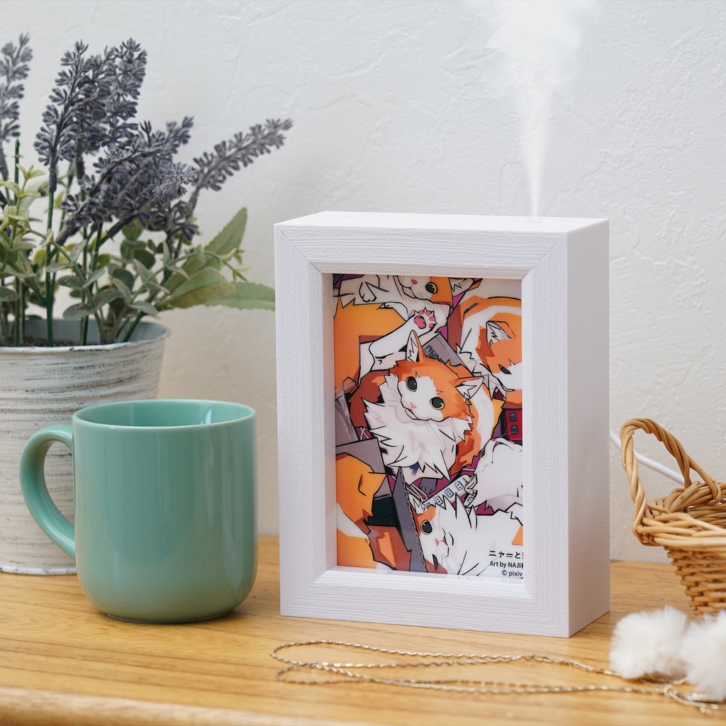 加湿器Frame　ニャーと！展＜NAJI柳田＞