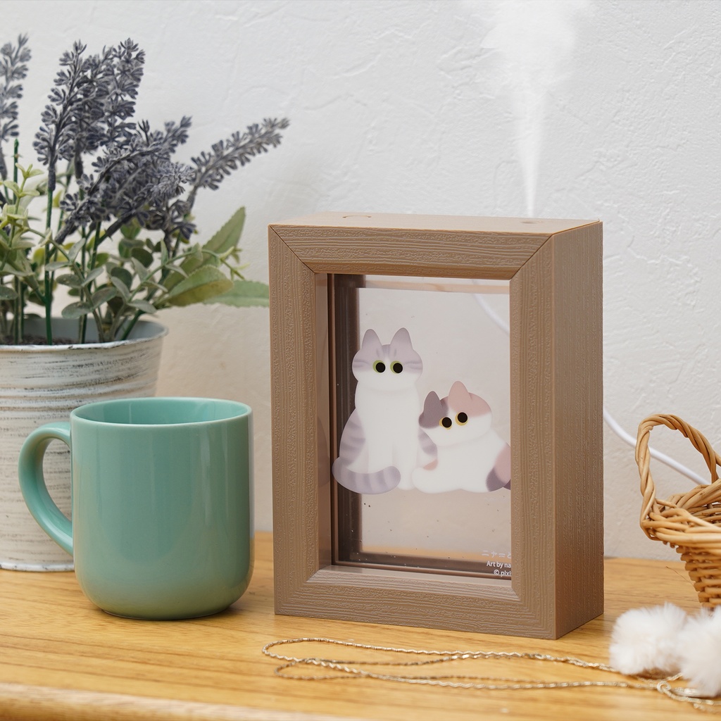 加湿器Frame　ニャーと！展＜nanana＞