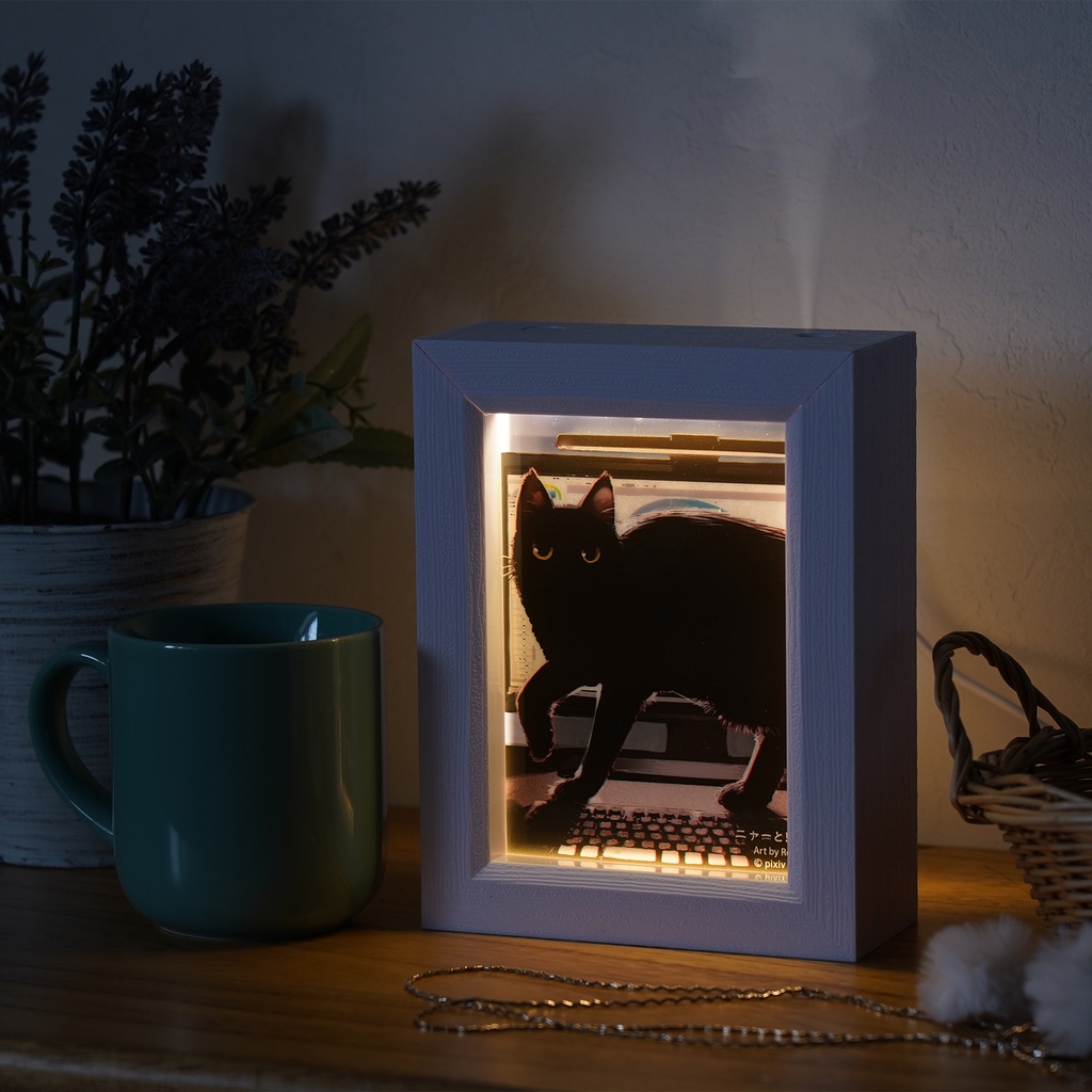 加湿器Frame ニャーと!展<Rella>