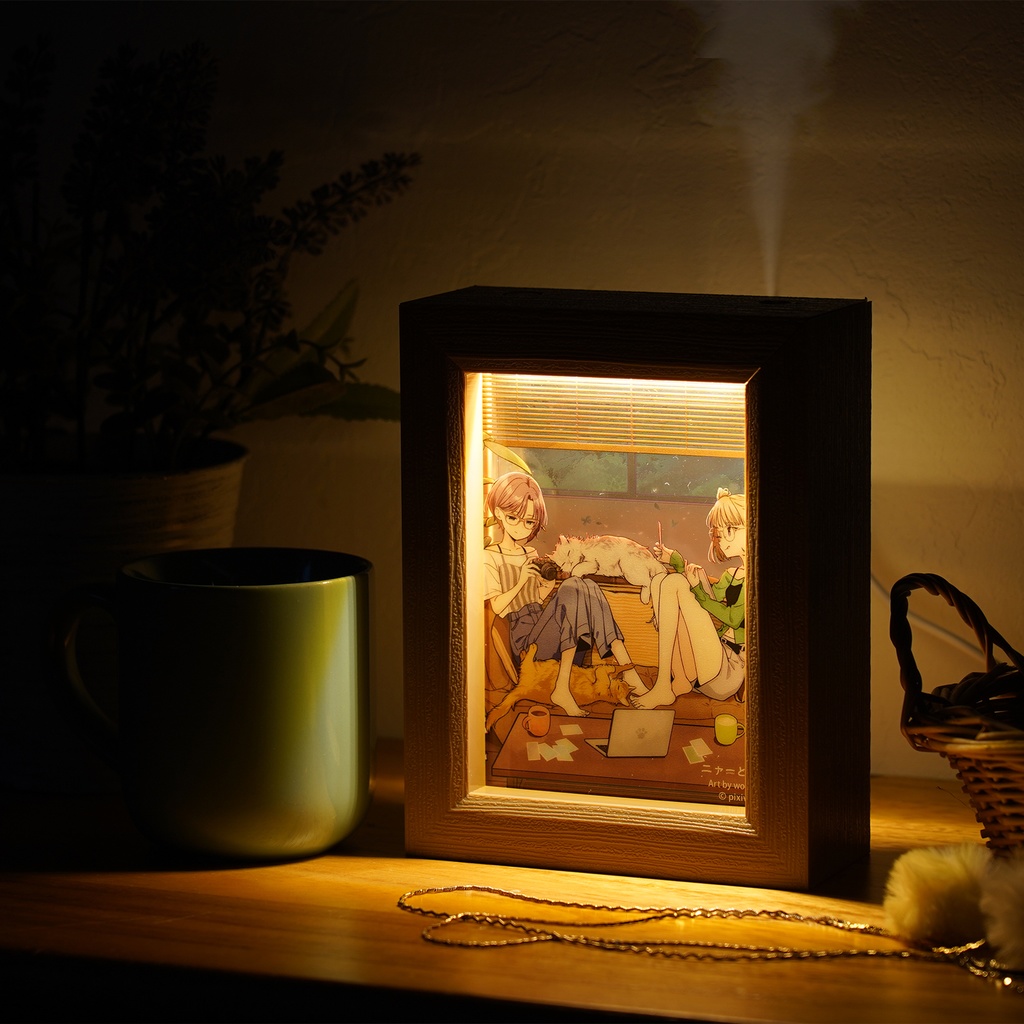 加湿器Frame ニャーと!展<wogura>