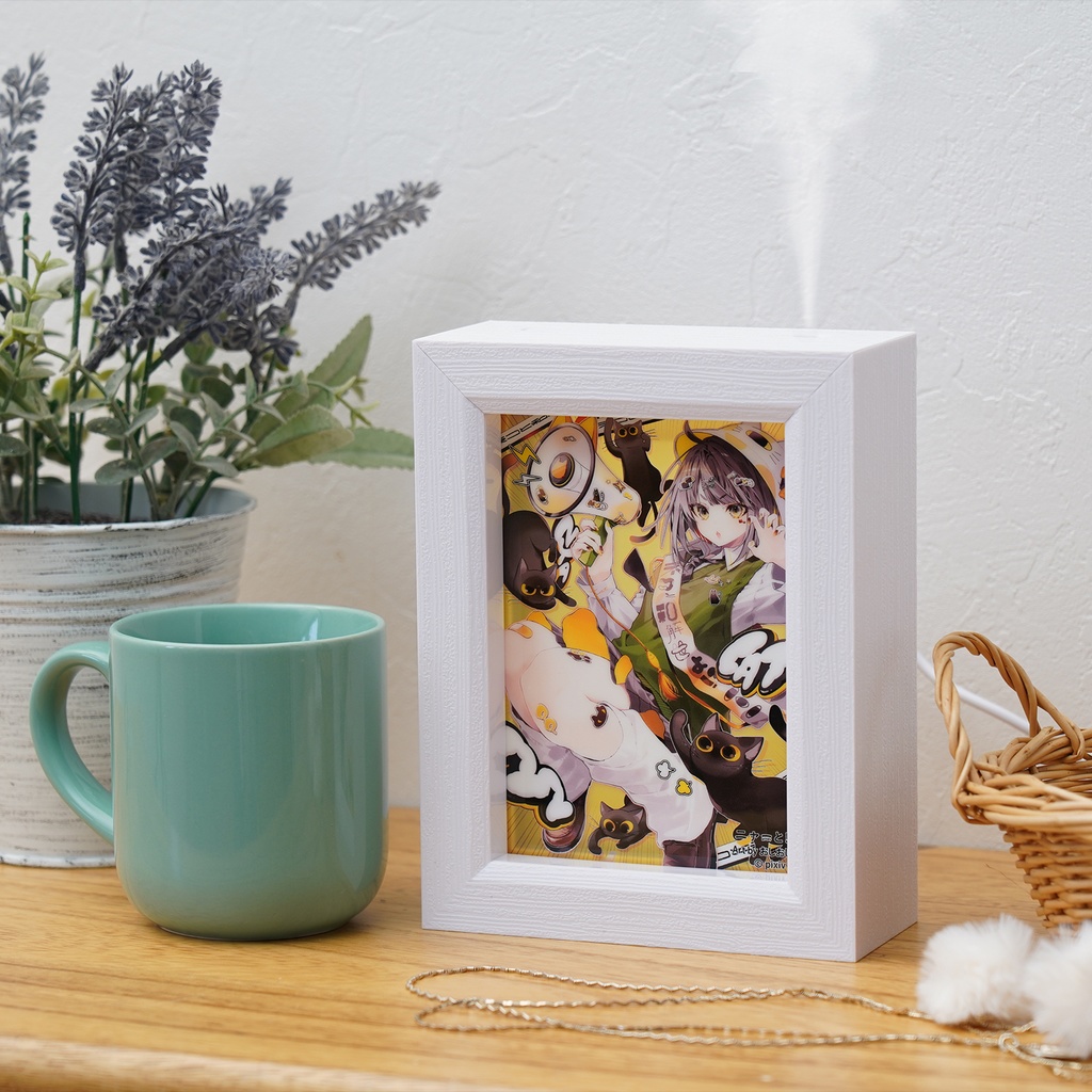 加湿器Frame ニャーと!展<おしおしお>