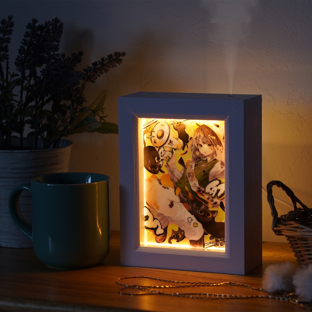 加湿器Frame ニャーと!展<おしおしお>