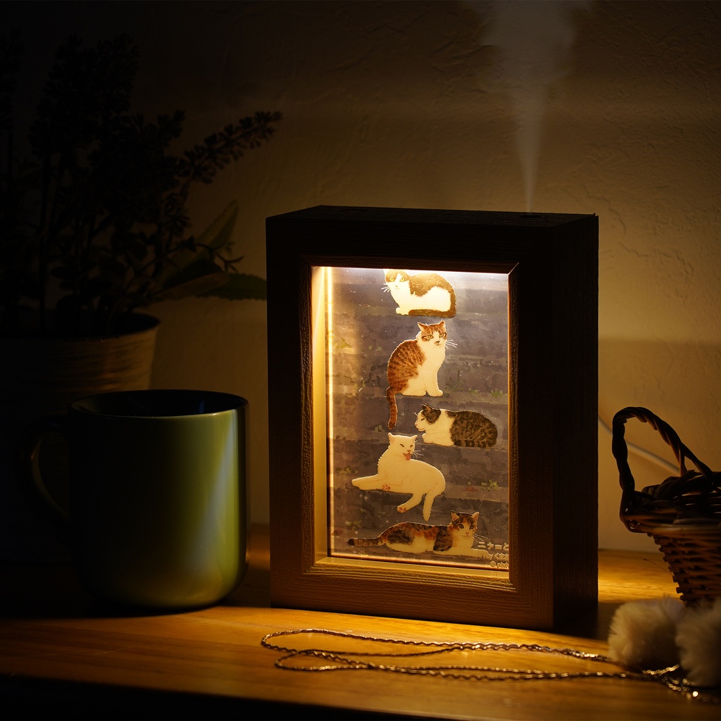 加湿器Frame ニャーと!展<くまおり純>