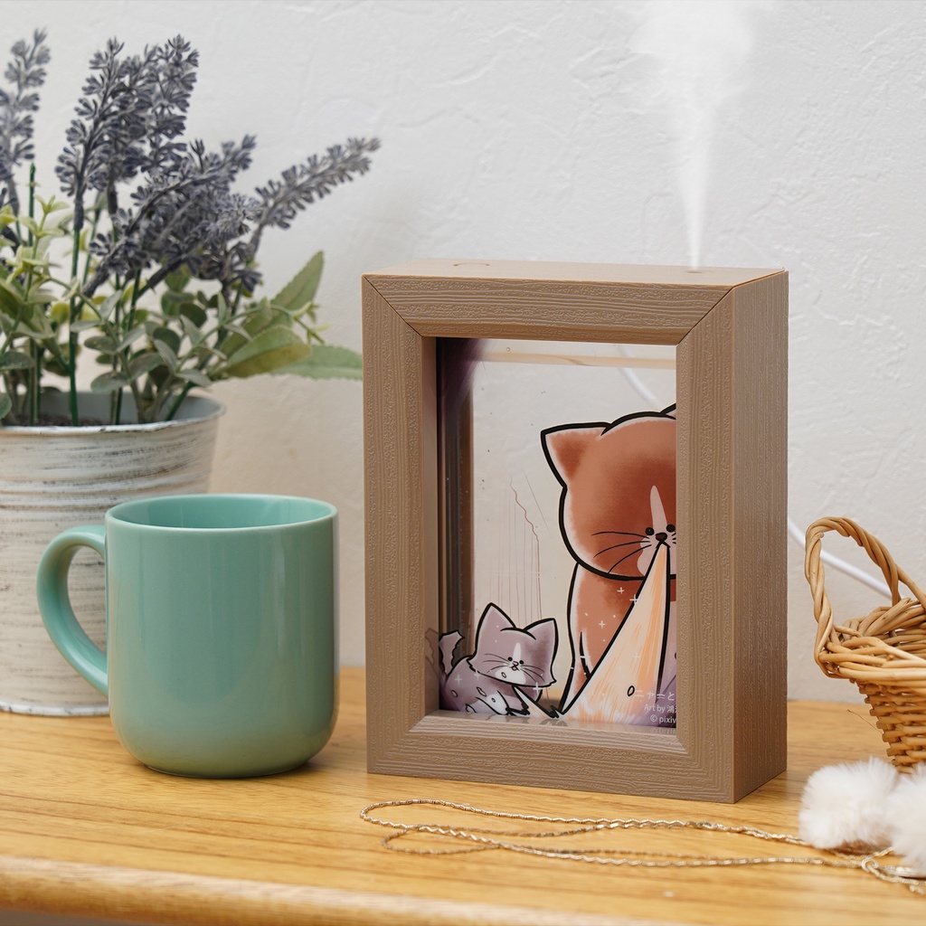 加湿器Frame　ニャーと！展＜鴻池剛＞
