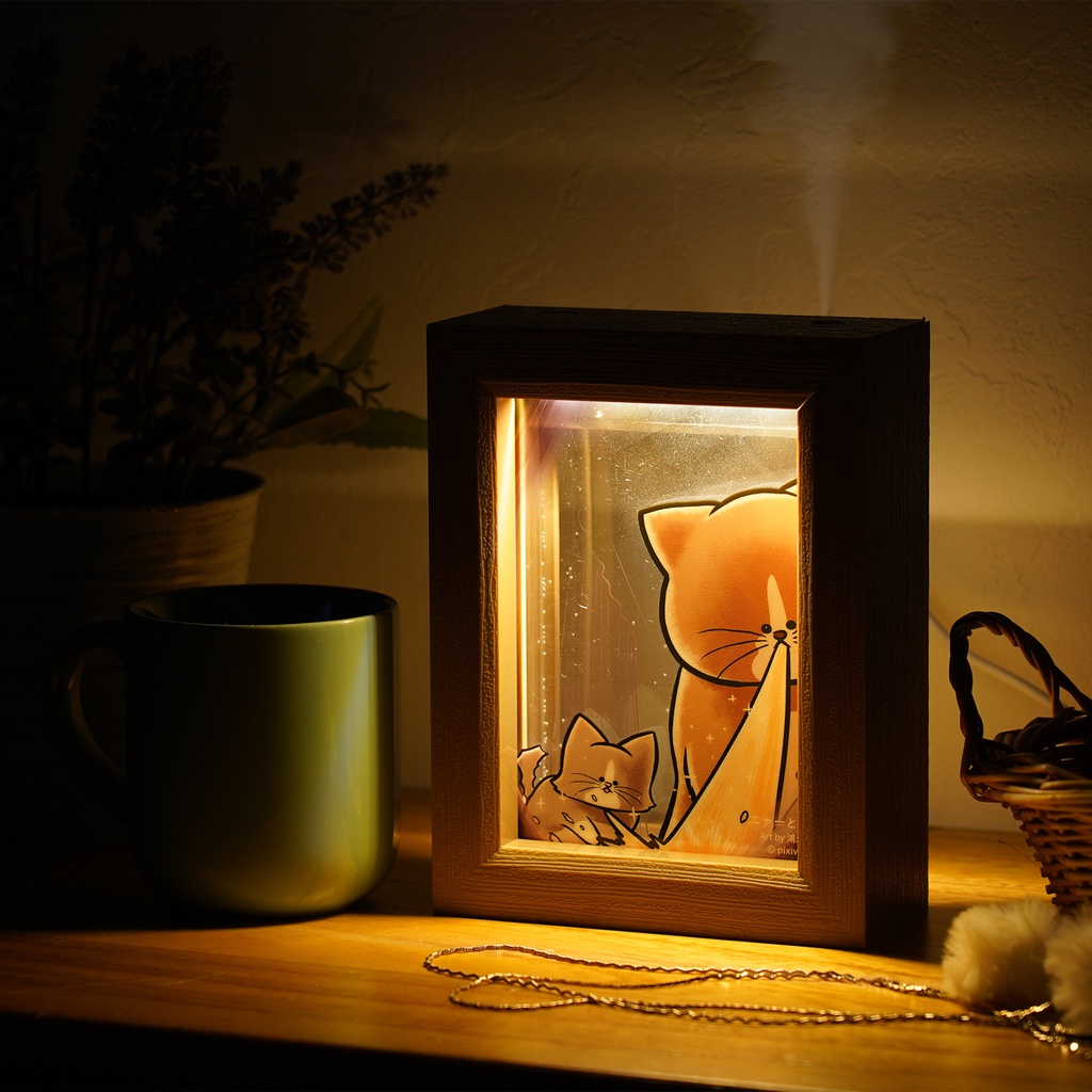 加湿器Frame ニャーと!展<鴻池剛>