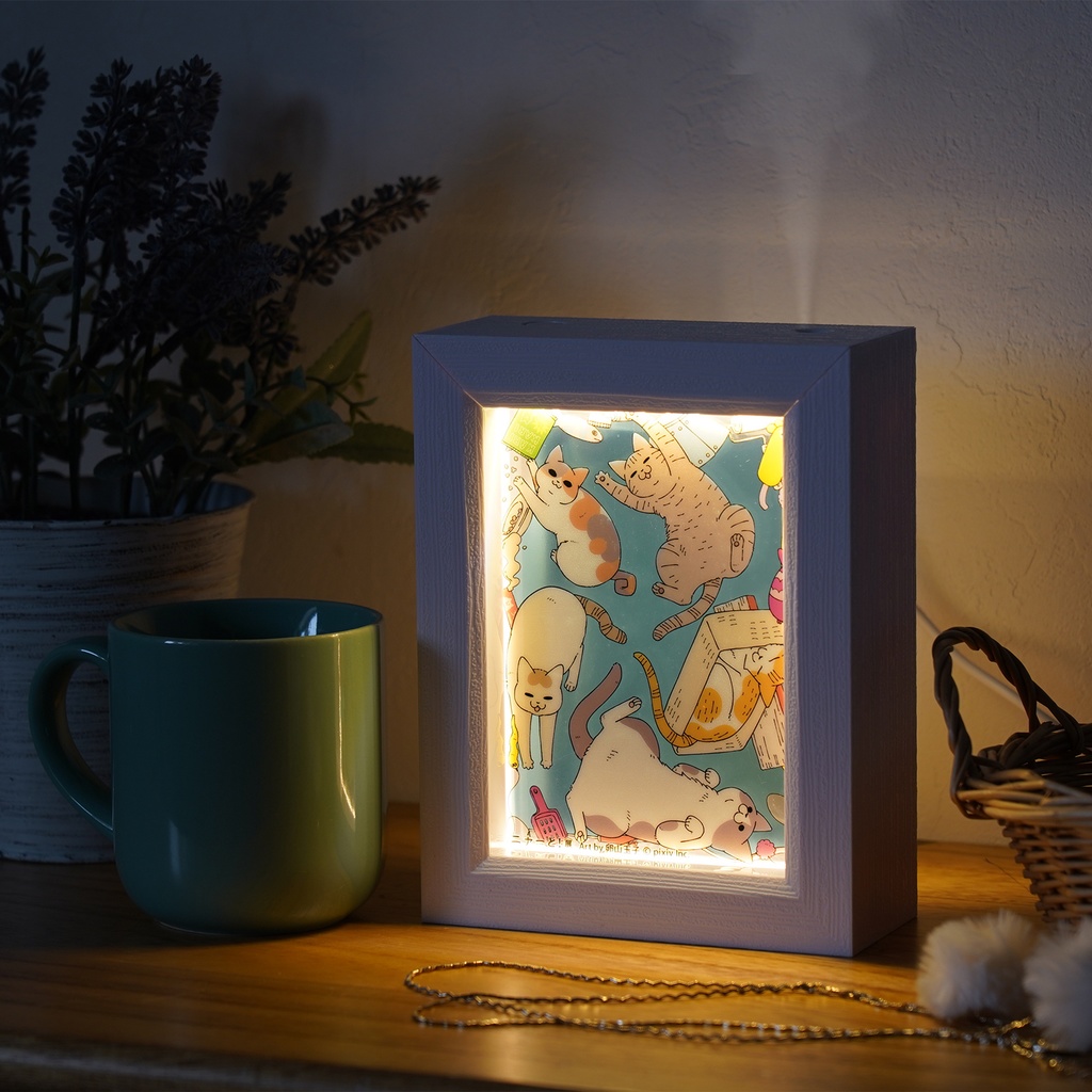 加湿器Frame ニャーと!展<卵山玉子>