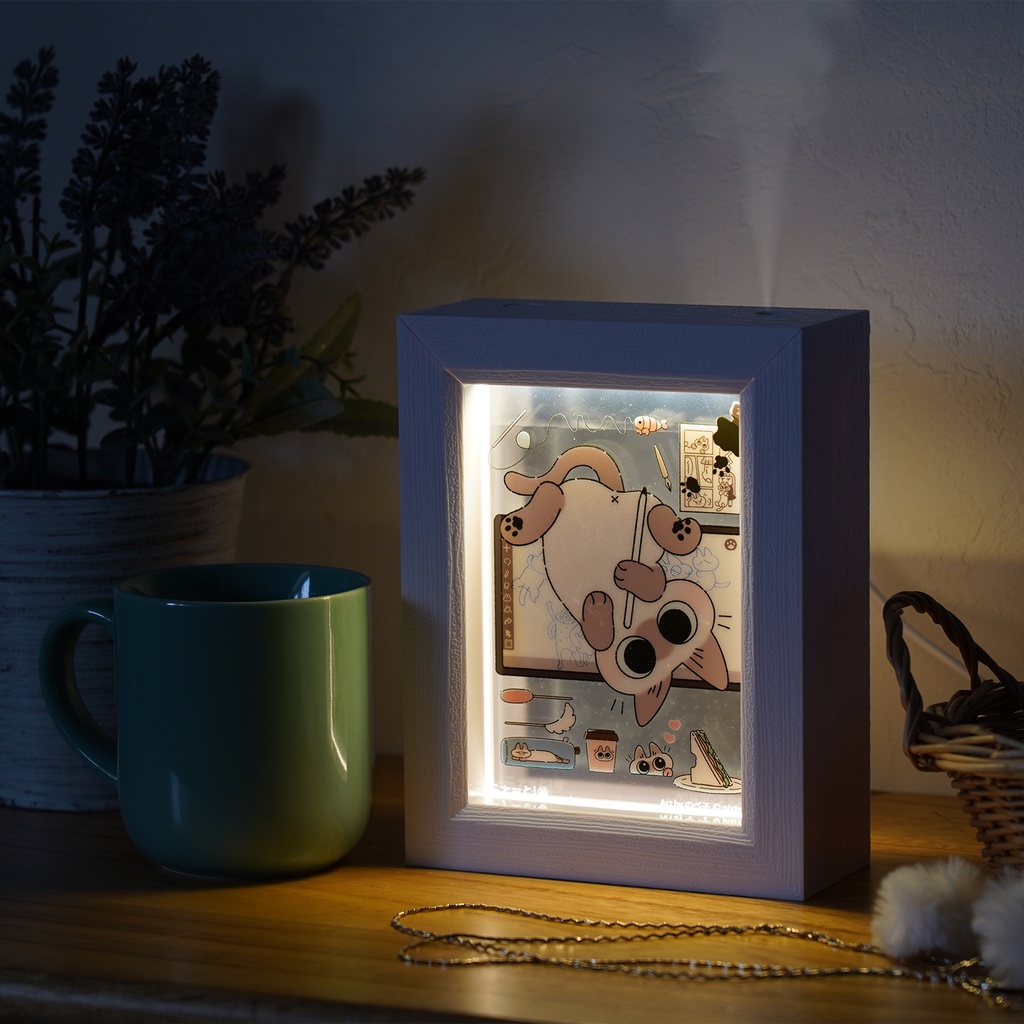 加湿器Frame ニャーと!展<のべ子>