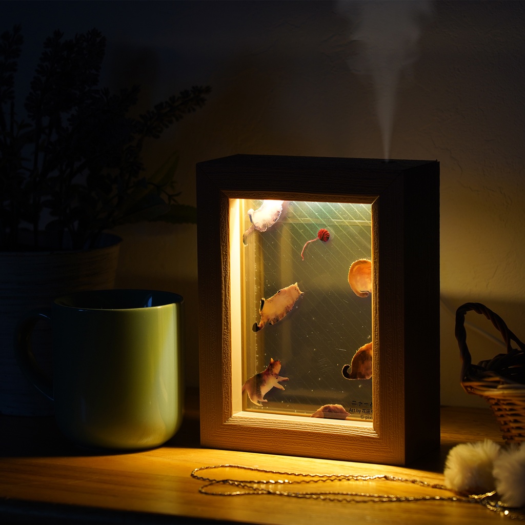 加湿器Frame ニャーと!展<花田ももせ>