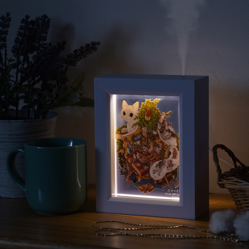 加湿器Frame ニャーと!展<山野りんりん>