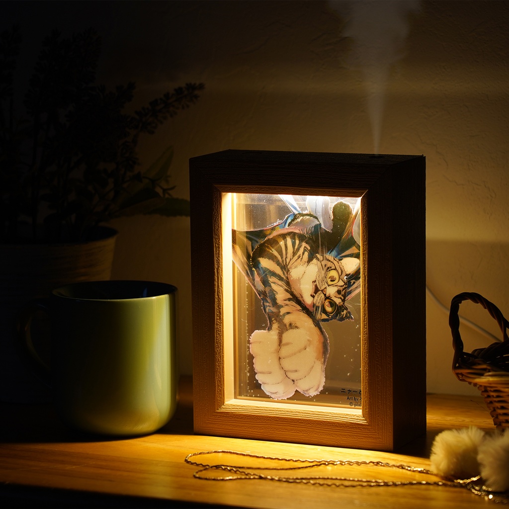 加湿器Frame ニャーと!展<ろるあ>