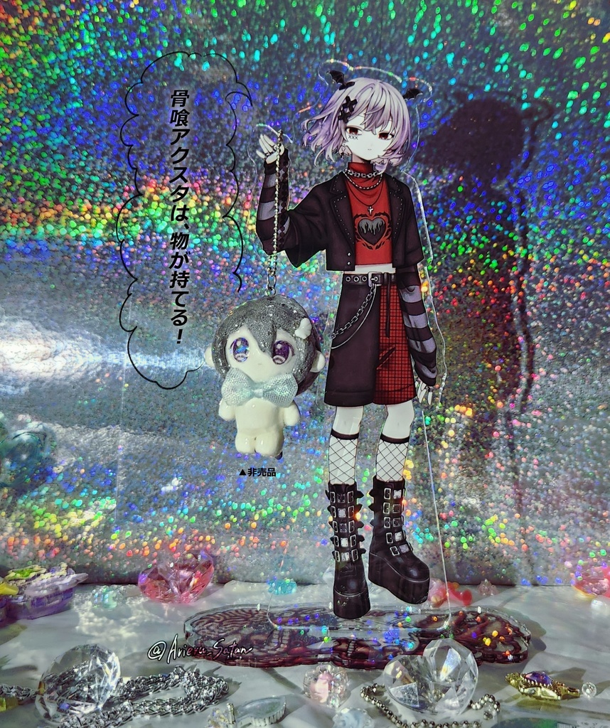 👼鯰尾&骨喰のBIGアクスタ👿