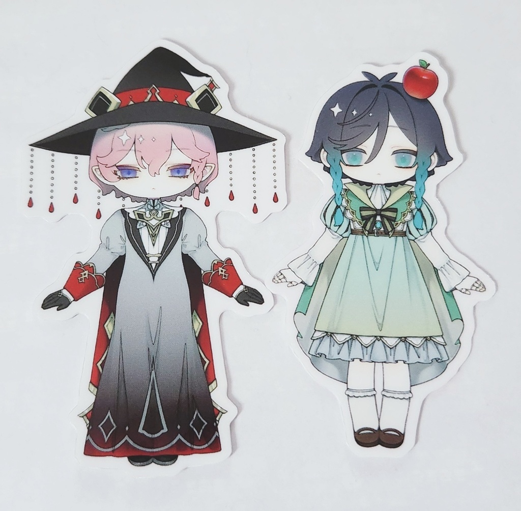 ダウェ(？)🍿クリアステッカー🍃