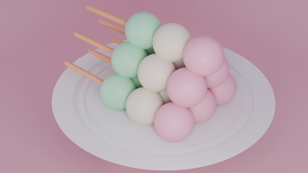 三色団子
