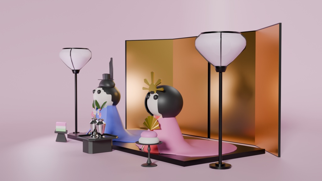 おひなさまセット