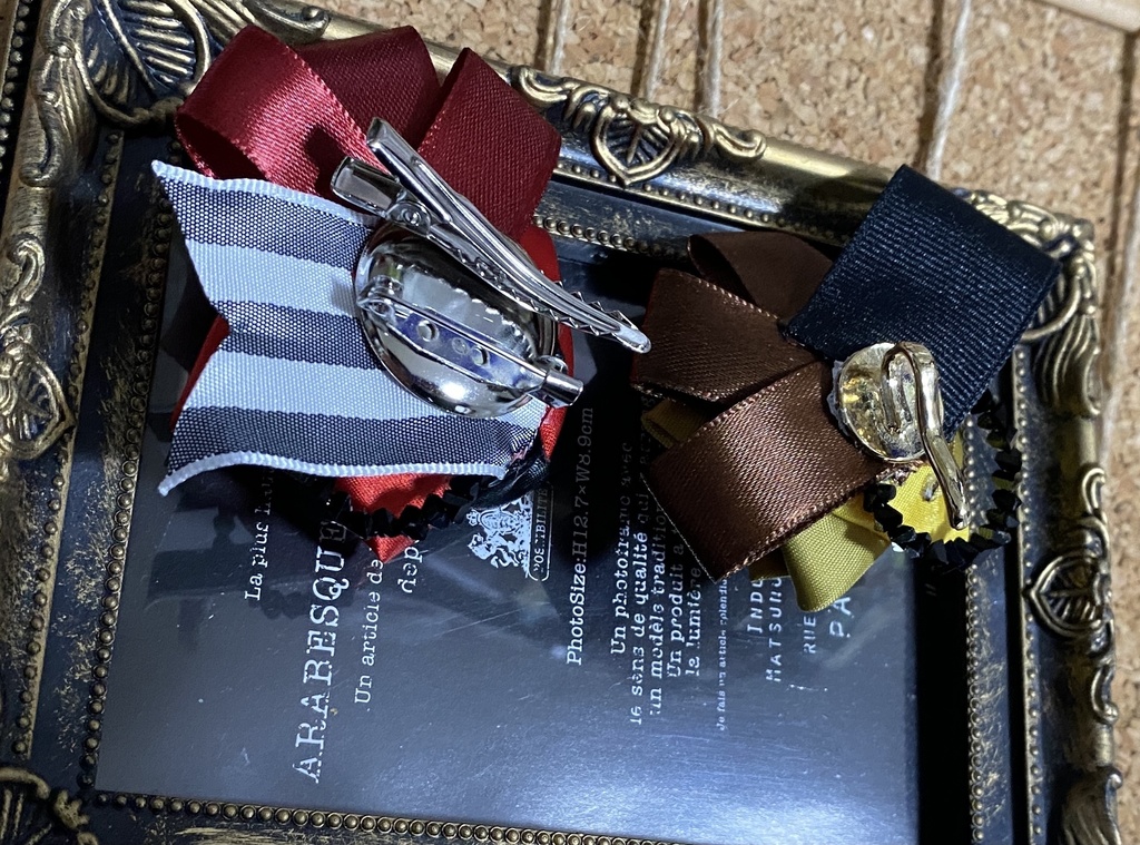 twst薔薇風つまみ細工