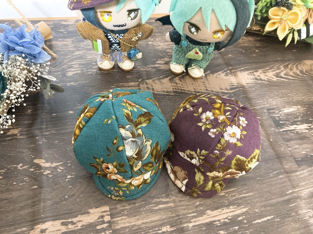 秋のキャスケット(ローズ)