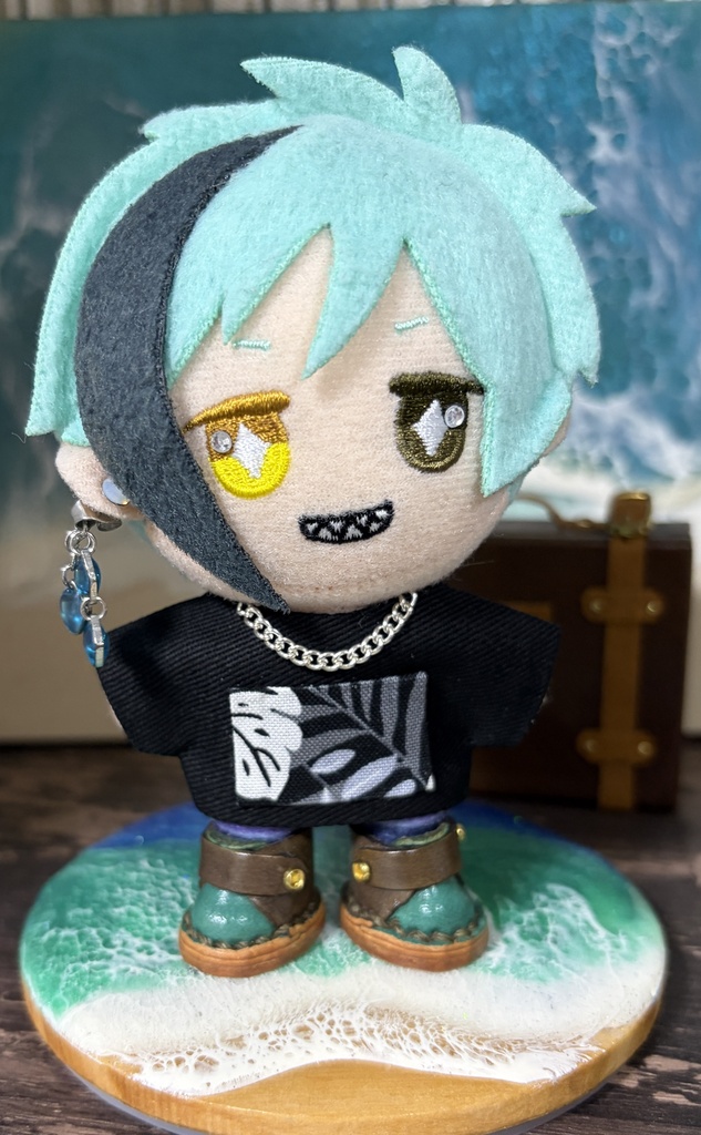 チェーン付きシャツ[クールボタニカル]