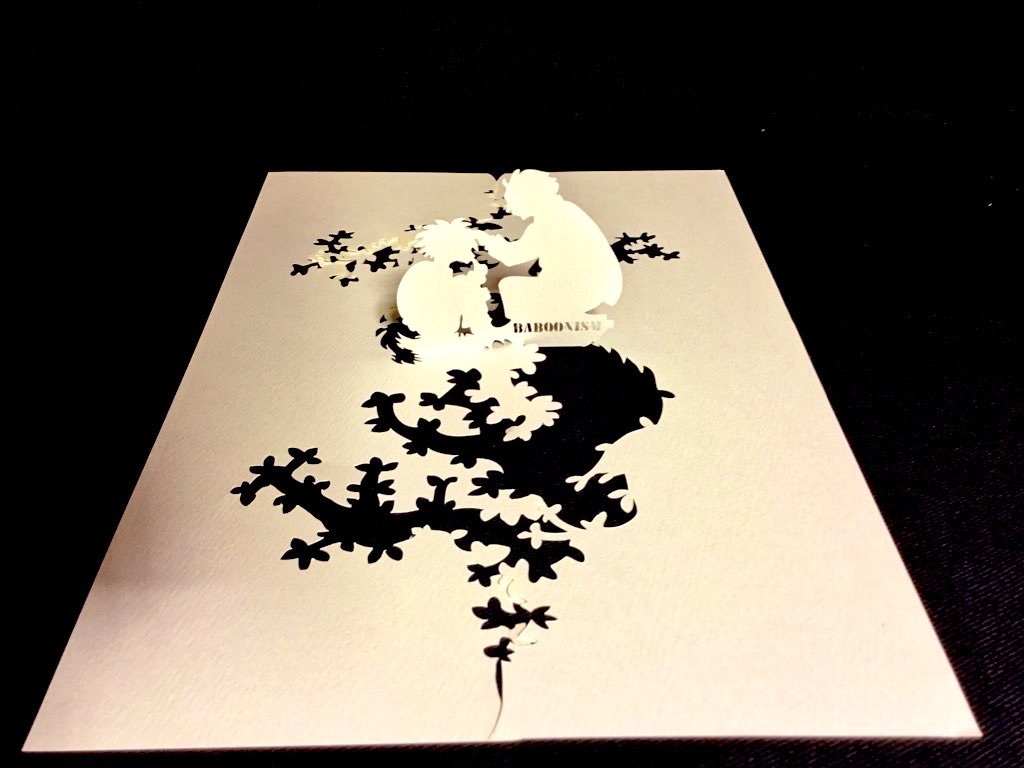 ポップアップカード『ワタリとL』