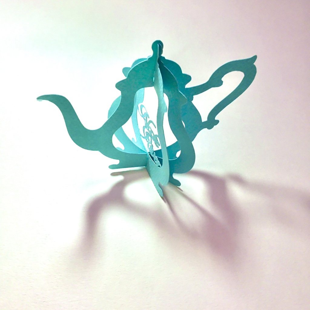 立体切り絵メッセージカード【受注生産】